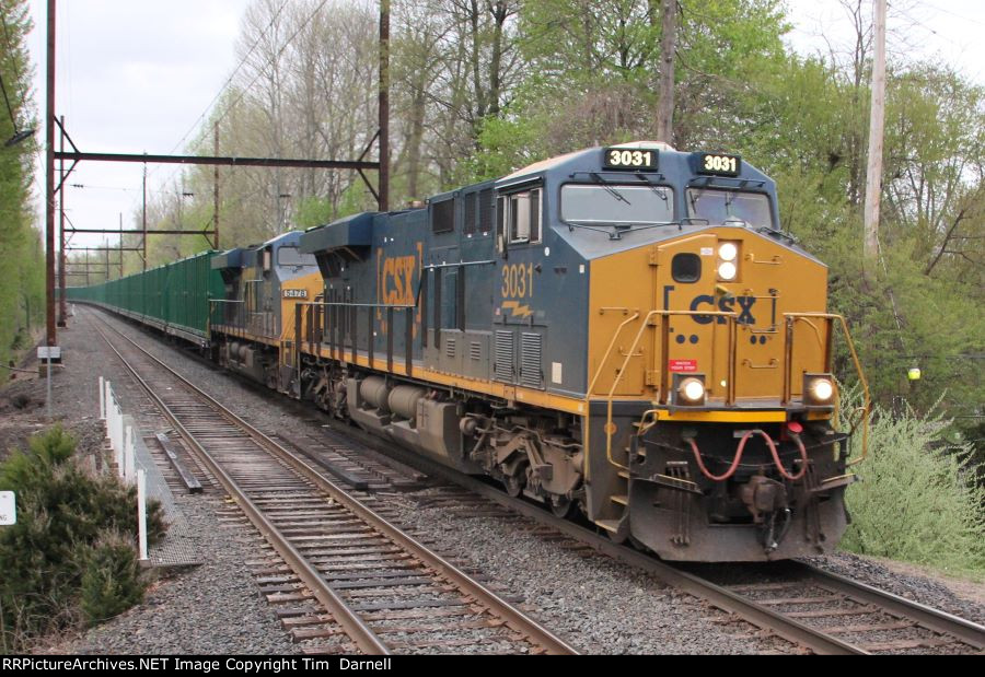 CSX 3031 leads Q301